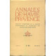 Annales de Haute-Provence . Bulletin trimestriel de la société...