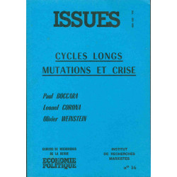 Issues. Cycles longs mutations et crise. No 16