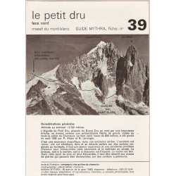 Guide Mythra.Le petit Dru.Face Nord.Massif du Mont-Blanc.Fiche...