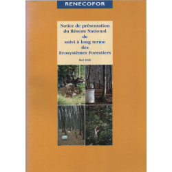 Renecofor - Notice de présentation du Réseau National de suivi à...