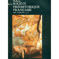 Bulletin de la Société préhistorique française . Tome 89 . Numéros...