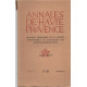Annales de Haute-Provence . Bulletin trimestriel de la société...