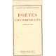 Poètes contemporains.Anthologie