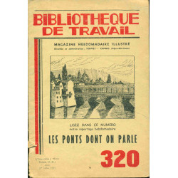 Bibliothèque de travail.Les Ponts dont on parle.320