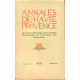Annales de Haute-Provence. Tome XXXVII. No 233 . Ephémérides de...