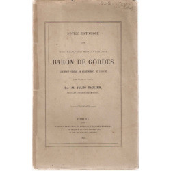 Notice historique sur Bertrand-Raymbaud Simiane.Baron de Gordes
