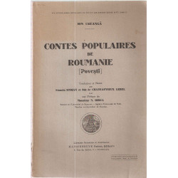 Contes populaires de Roumanie (Provesti).Tome I.Les littératures...