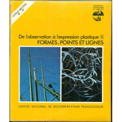 De l'observation à l'expression plastiuqe (I) .FORMES POINTS ET LIGNES