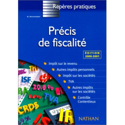Repères Pratiques numéro 52 précis de fiscalité 2000-2001