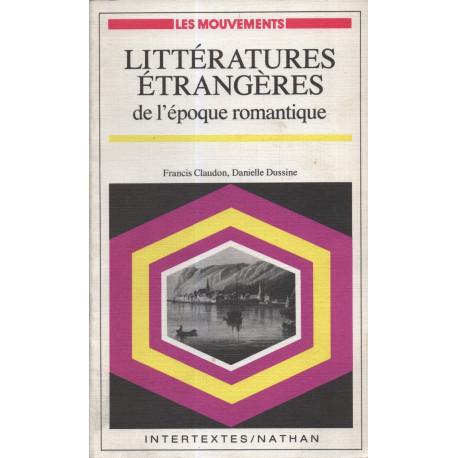 Littératures étrangères de l'epoque romantique