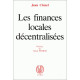 Les finances locales décentralisées