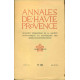 Annales de Haute-Provence . Bulletin trimestriel de la société...