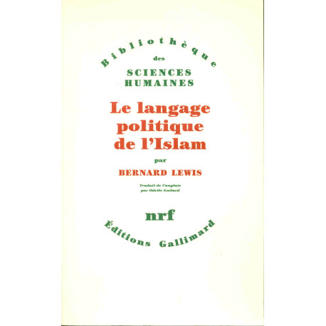 Le langage politique de l'Islam