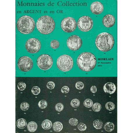 Monnaies de Collection en argent et en Or . TRESOR DE MORLAIX (...