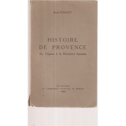 Histoire de Provence des Origines à la Révolution française