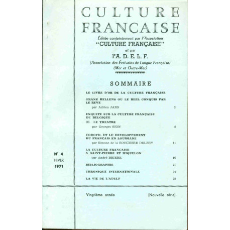 Culture Française .no 4