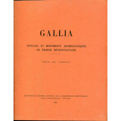 Gallia.Fouilles et Monuments Archéologiques en France...