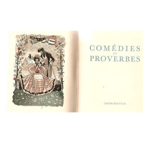 Comédies et proverbes.Tome 1 2 et 3