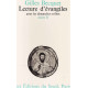 Lectures d'Evangiles pour les Dimanches et Fêtes.Année B