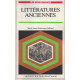 Littératures anciennes : textes traduits commentaires et guides...