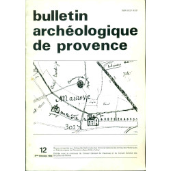Bulletin Archéologique de Provence .12 . Place de la poterie...