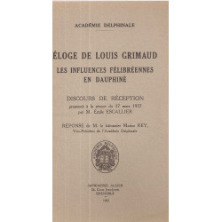 Eloge de Louis Grimaud Les Influences Félibréennes en...