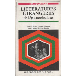 Littératures étrangères de l'epoque classique