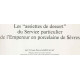 Les "assiettes de dessert " du Service particulier de l'Empereur...
