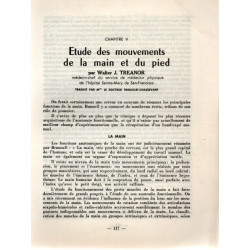 Etudes des mouvements de la main et du pied . Chapitre V. La...