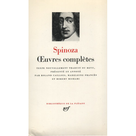 Spinoza oeuvres completes