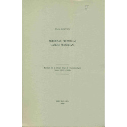 Aeternae Memorae Galeri Maximiani