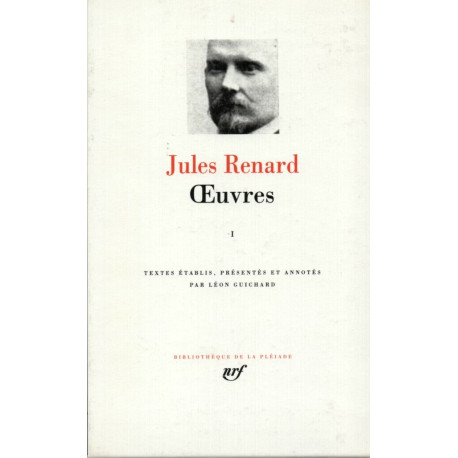 Jules Renard oeuvres 1