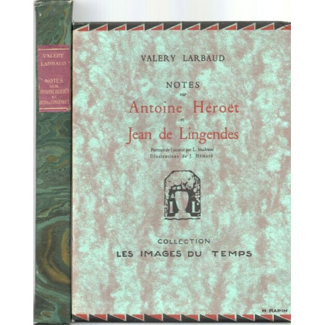 Notes sur Antoine Heroët et Jean de Lingendes