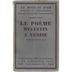 Le poème byzantin à venise