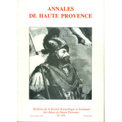 Annales de haute-Provence . Bulletin de la Société Scientifique et...