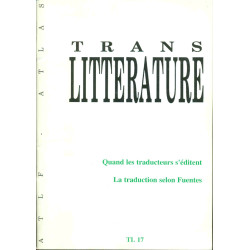 Trans littérature Quand les traducteurs s'éditent La traduction...