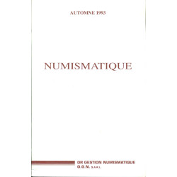 Numismatique. Eté 1993