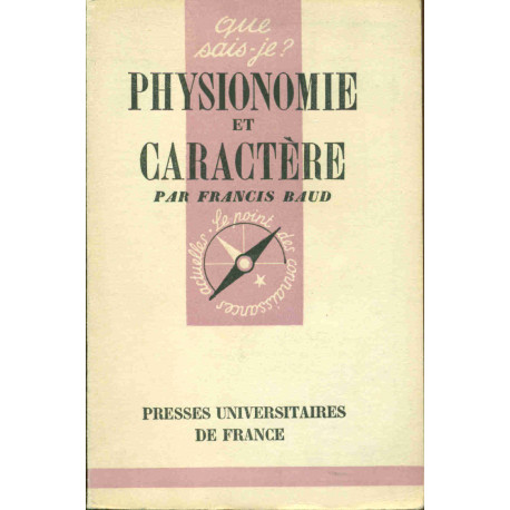 Physionomie et caractère