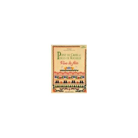 Point de croix et perles de rocaille : Vive la fête