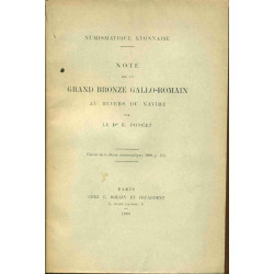 Note sur un grand bronze gallo-Romain au revers du navire