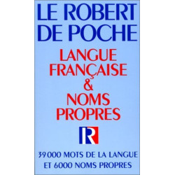 Le Robert de poche. Langue française et noms propres