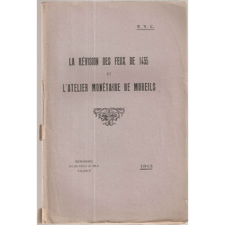 La révision des Feux de 1435 et l'atelier monétaire de Mureils
