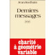 Derniers messages