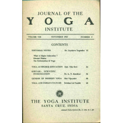 Journal of the Yoga Institute. No 4