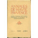 Annales de Haute-Provence . Bulletin trimestriel de la société...