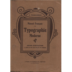 Manuel Français de Typographie Moderne