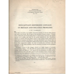 Diocletian's Reformed Coinage in Britain and Related Problems