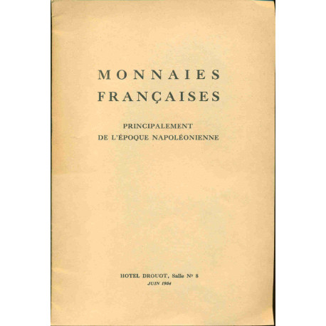 Monnaies françaises principalement de l'Epoque Napoléonienne
