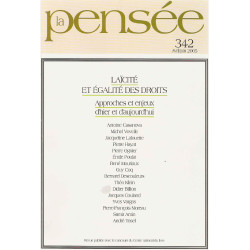 La pensée.Numéro 342.Avril/Juin 2005
