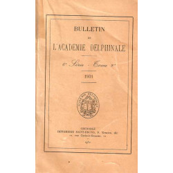 Bulletin de L'Académie delphinale.6e série.Tome 2